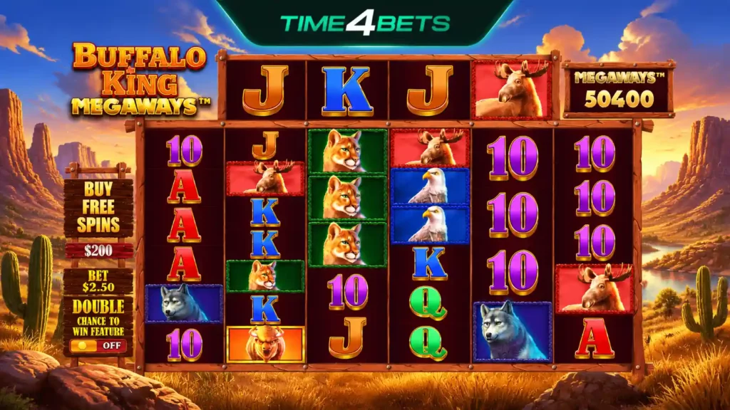 time4bets-how-buffalo-king-megaways